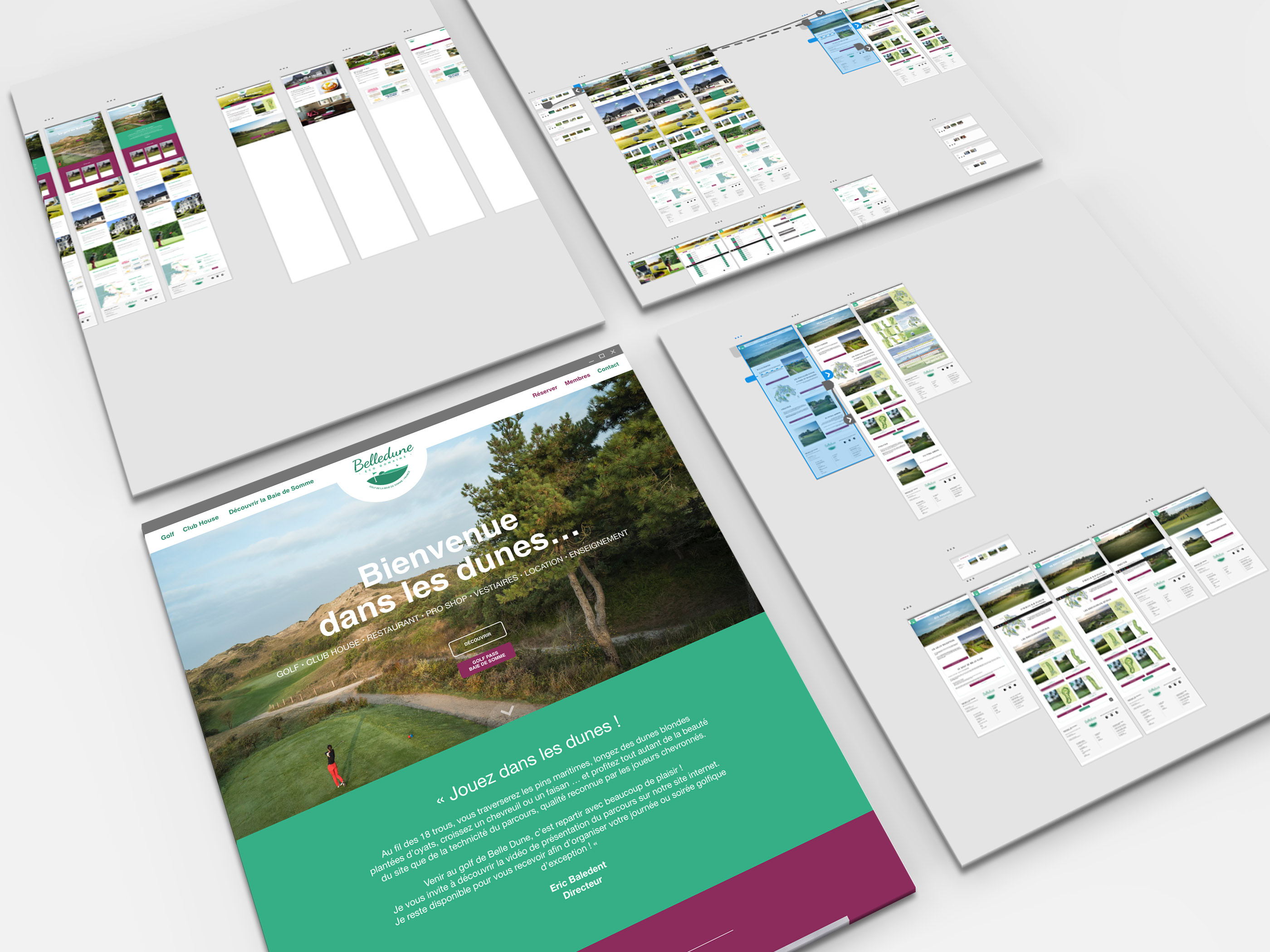prototype fonctionnel du site de patisserie